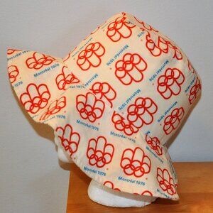 Vintage Montreal Canada Summer Olympics 1976  Bucket Hat XS-S